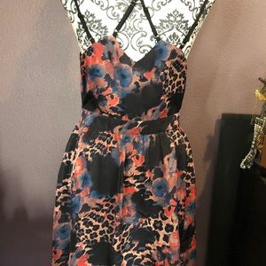 Wild thing print dress by bluejuice